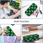 Funny Green Alien Pencil Case Organizer Big Capacity Pencil Pouch Stationery - Image 7