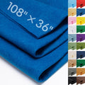 Royal Blue Felt Fabric Sheet 108" X 36", 1.4mm Thick Large Soft Durable by MITINU