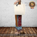 TOPDesign 3-Pack Super Strong Large 12oz Cotton Canvas Tote Bags, Reusable - Image 2