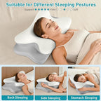 Cervical Neck Pillow for Neck Pain Relief, Ergonomic Pillow for Sleeping - Image 7