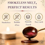 xxxHOLIC Wax Seal Kit, 624 Beads, 24 Colors | Crack-resistant, smokeless wax - Image 7