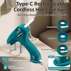 Cordless Hot Glue Gun, Fast Preheating - Image 6