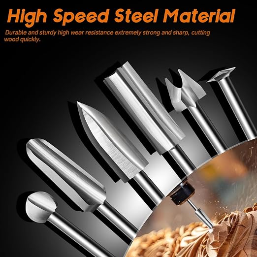 Wood Carving Drill Bits Set Compatible - Image 5