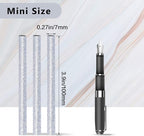 Manarty Glitter Silver Hot Glue Stick, Adhesive EVA Glue Sticks Standard - Image 2