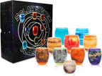 Toynk Solar System Planetary Glasses Set of 10 | Each Holds 4-10 Ounces - Image 2