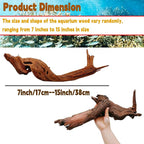 Hamiledyi Aquarium Driftwood, Natural Large 7-15in Coral Driftwood - Image 2