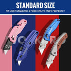 WORKPRO Utility Knife Blades, SK5 Steel, - Image 4