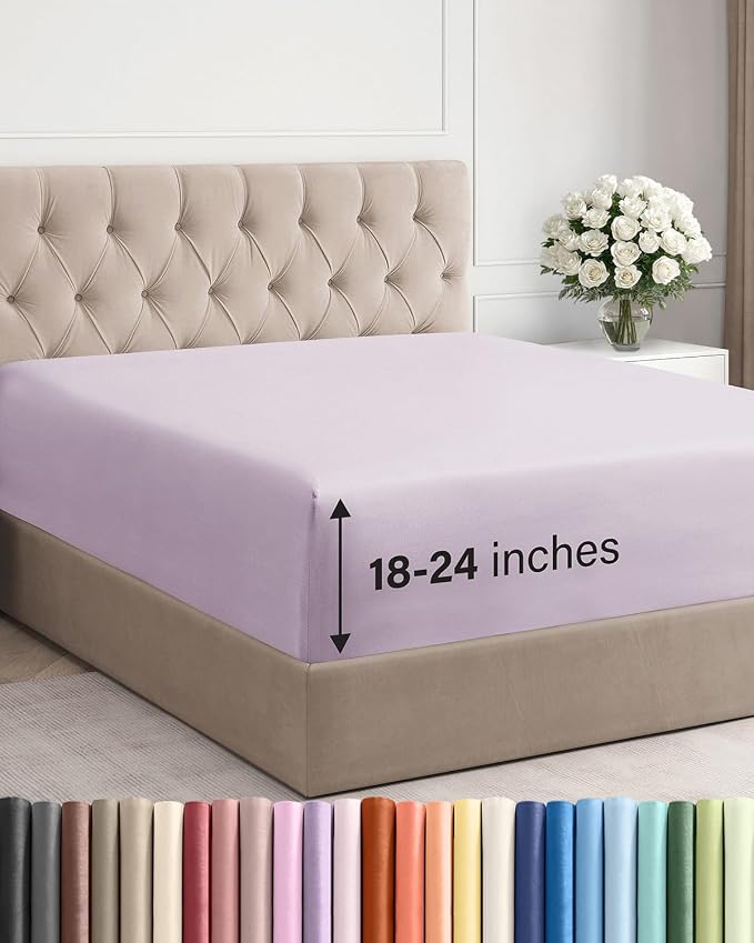 Extra Deep Full Fitted Sheet by CGKUnlimited