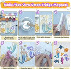 Mermaid and Sea Creatures Clay Molds - Image 3