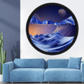 TNSLGHS Moving Sand Art, Wall Mounted Sand Art Liquid Motion, 360°Rotate Moving by Unknown
