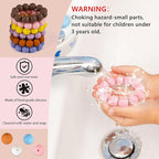 ASTARON 100 Pcs 15mm Silicone Beads - Image 3