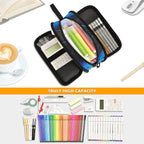 3d Basketball Blue Lighting Pencil Case Box Boys Girls Large Pencil Pouch - Image 2