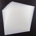 10PCS 7mil Blank Mylar Stencil Sheets, 12X12 inch Milky Translucent PET Blank by neglex