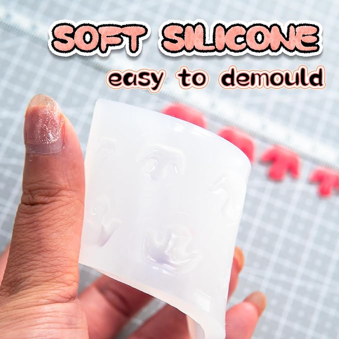 Nuvretk 8 Cute Silicone Molds for Needle Felting - Image 4