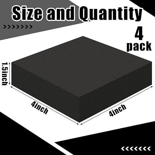 4 Pcs 1.5" Thick Foam Padding Sheet - Image 2