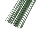 Decora 20 Gauge Dark Green Floral Wire 16 inch, 50/Package - Image 2