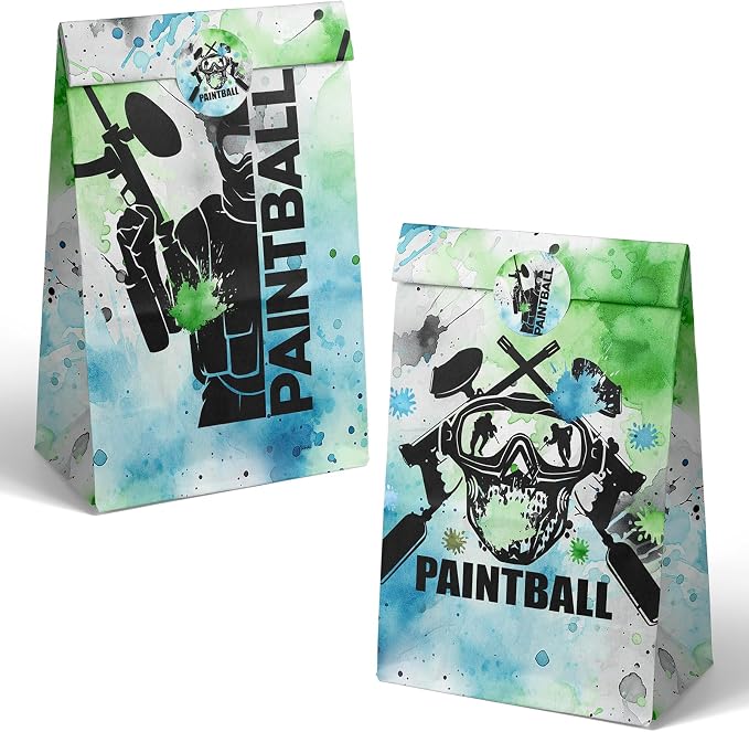 Paintball Party Favor Bags Paintball Goodie Bags Paintball Party Favors - Image 2