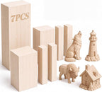 Basswood Carving Blocks, Carving Wood Blocks by YIPLED