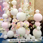 Styrofoam Balls 8 Inch, DIY Craft Giant Foam Ball - Image 6