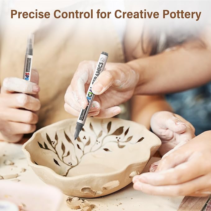 Underglaze Pen for Ceramics, Underglaze Marker for Pottery Glaze, Pottery Pen - Image 8