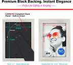 RPJC 5x7 Picture Frames Made of Solid Wood High Definition Glass - Image 8