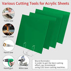 1/8 Thick 8 x 8 inch Acrylic Sheets - Image 3