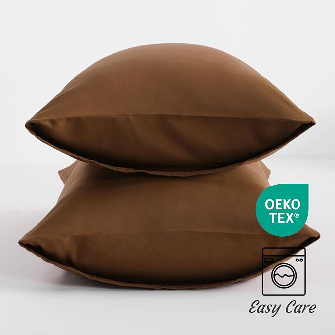 NTBAY King Pillow Cases Set of 2, 2 Pack Brushed Microfiber 20x36 Pillow Cases - Image 3