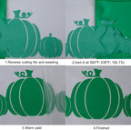 FUNKAKA Fruit Green HTV Heat Transfer Vinyl Rolls, Adhesive HTV Vinyl - Image 4