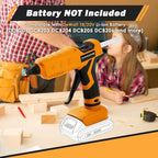 100W Cordless Hot Glue Gun for DeWalt 20V MAX Battery Wireless Power Glue Gun - Image 4