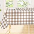 Smiry Square Table Cloth, Waterproof Vinyl Tablecloth by Smiry