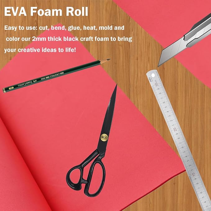 EVA Foam Roll | High Density 85kg/m3 | 2mm Thick | 48"x14" | Ideal - Image 5