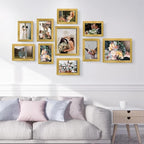 LUCKYLIFE Picture Frames Collage Wall Decor 10-Pack, Gallery Wall Frame Set - Image 6