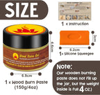 1DFAUL Wooden Burning Paste, 4 OZ Wood Burn Gel - Image 6
