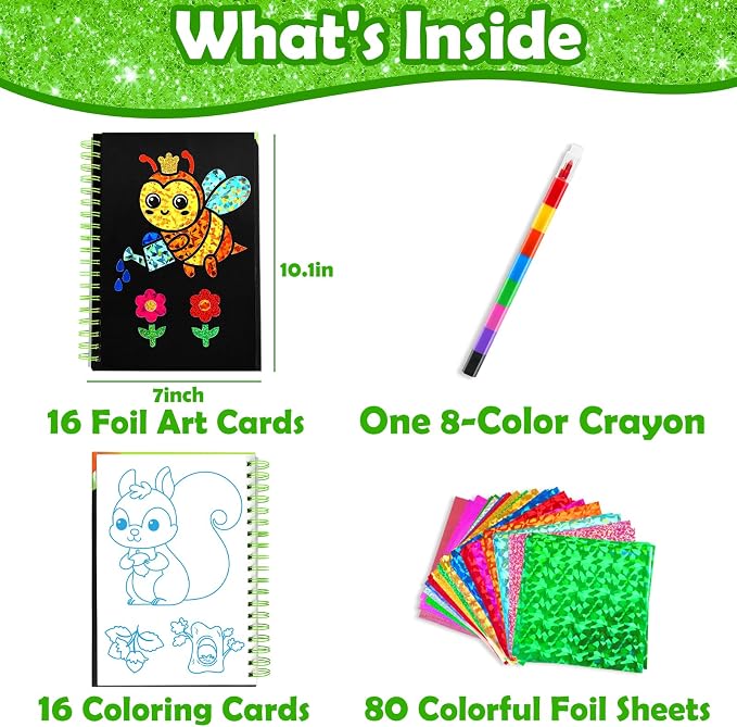 FUNNYB&G Mess-Free Foil Art Craft - Image 5