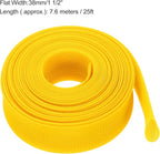uxcell Expandable Sleeving, 1 1/2-inch 25ft Cable Sleeve - Image 3