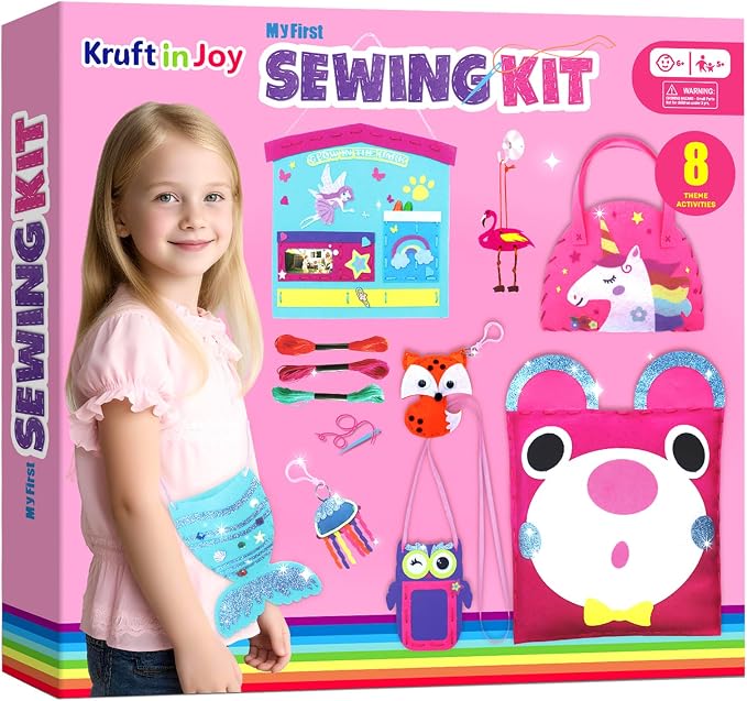 Kruft in Joy My First Sewing Kit Fun Felt Craft by FunCreativeArtCraftKits