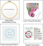 Louise Maelys Funny Embroidery Kit - Image 2