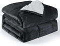 Alomidds Weighted Blanket with Soft Plush Fleece, Throw Blanket with Cozy Warm by Alomidds