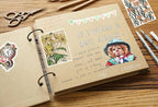 100 Pcs Aesthetic Vintage Vinyl Stickers - Image 6