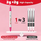 Red Series Acrylic Paint Pens, Water Based 12 Colors Dual Tip Acrylic Paint - Image 5