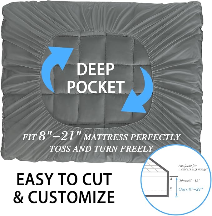 CYMULA Full Size Mattress Topper - Image 6