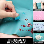 LEOBRO Silicone Mat for Crafts, Craft Mats for Resin Molds, Jewelry Making - Image 4