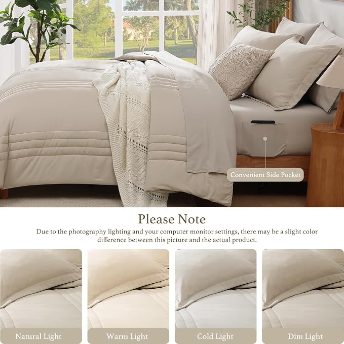 Monbix Queen Comforter Set - Image 7
