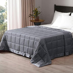 downluxe Weighted Blanket King Size, 18 lb Weighted Blanket by Downluxe