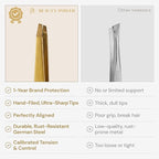 Beauty Power Tweezers for Women Facial Hair: Ultra Precision Tweezers for Women - Image 6