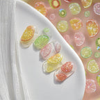 Summer Fruit Nail Art Stickers Decals 5D Embossed Fruit Nail Stickers 1PCS - Image 7