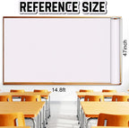 Inkspire Light Purple Bulletin Board Paper Roll, 14.8FTx47IN Large Reusable - Image 2