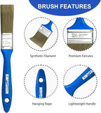 King Origin Versatile Paint Brush Set 40 PCS 1 Inch Paint Brushes | Small Paint - Image 3