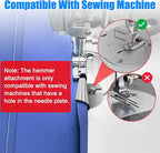 TOOVREN Sewing Rolled Hemmer Foot 8PCS Rolled Hem Presser Foot - Image 5