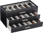 Lolalet Sunglasses Storage Box for Women, Eyewear Eye Glass Organizer by Lolalet
